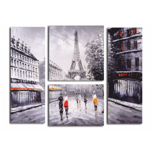 Модульная картина Эйфелева башня в Париже
