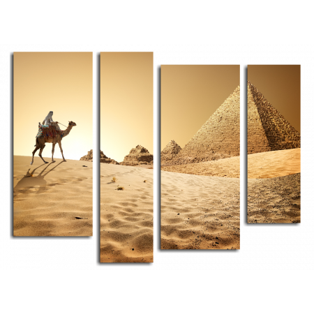 Модульная картина Верблюд в пустыне. Египет