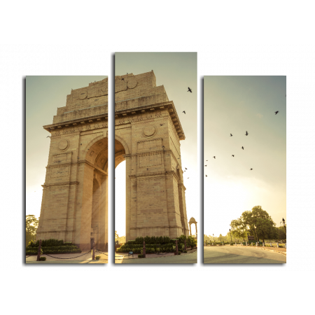 Модульная картина Ворота Индии. Архитектура.